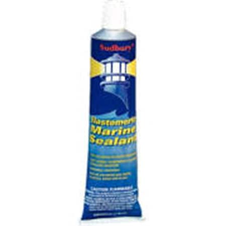 Sudbury Boat Care Products 320 3 oz Elastomeric Marine Sealant, White 3003.741